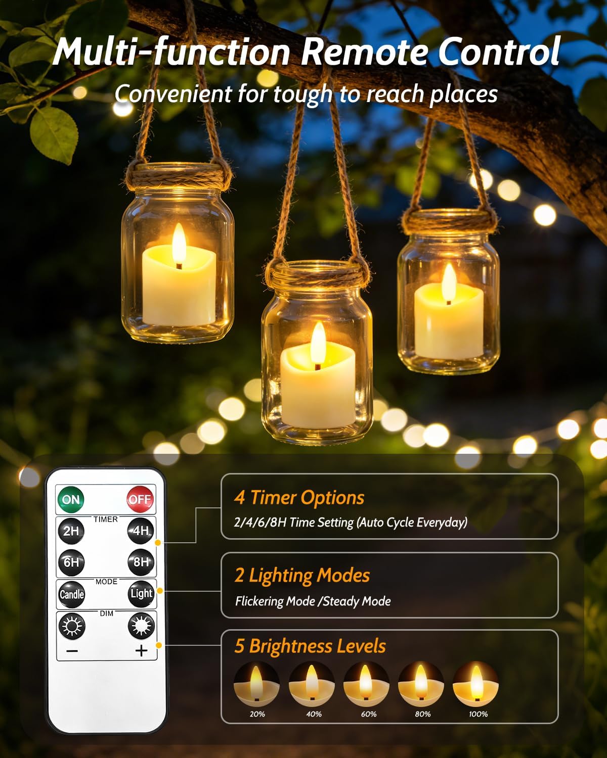 Rechargeable Flameless Candles with Remote Timer, 1.5"x2" LED Votive Fake Candles, Flickering Tea Lights Candles Battery Operated for Wedding Party Windows Table Home Decor (6 Pack)