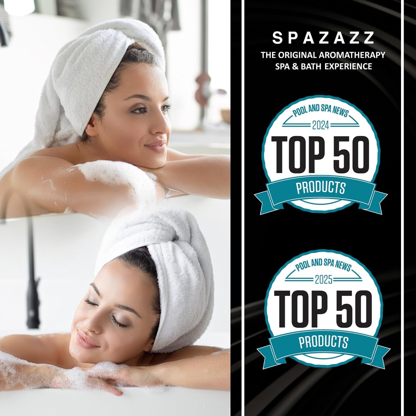 Spazazz Hot Tub Aromatherapy Crystals Bundle – 3 Pack Magnesium Bath Salt | Magnesium Aromatherapy Bath Salts; 22oz Escape Grapefruit Orange, 17oz Ocean Breeze Botanicals, 19oz RX Sport Therapy
