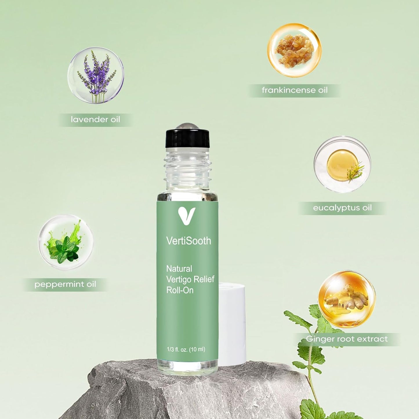 Anti-Dizzy Roll-On, Vertisoothe Roller, Natural Roll-On Vertigo Relief, Natural Ingredients Can Quickly Acting (2)
