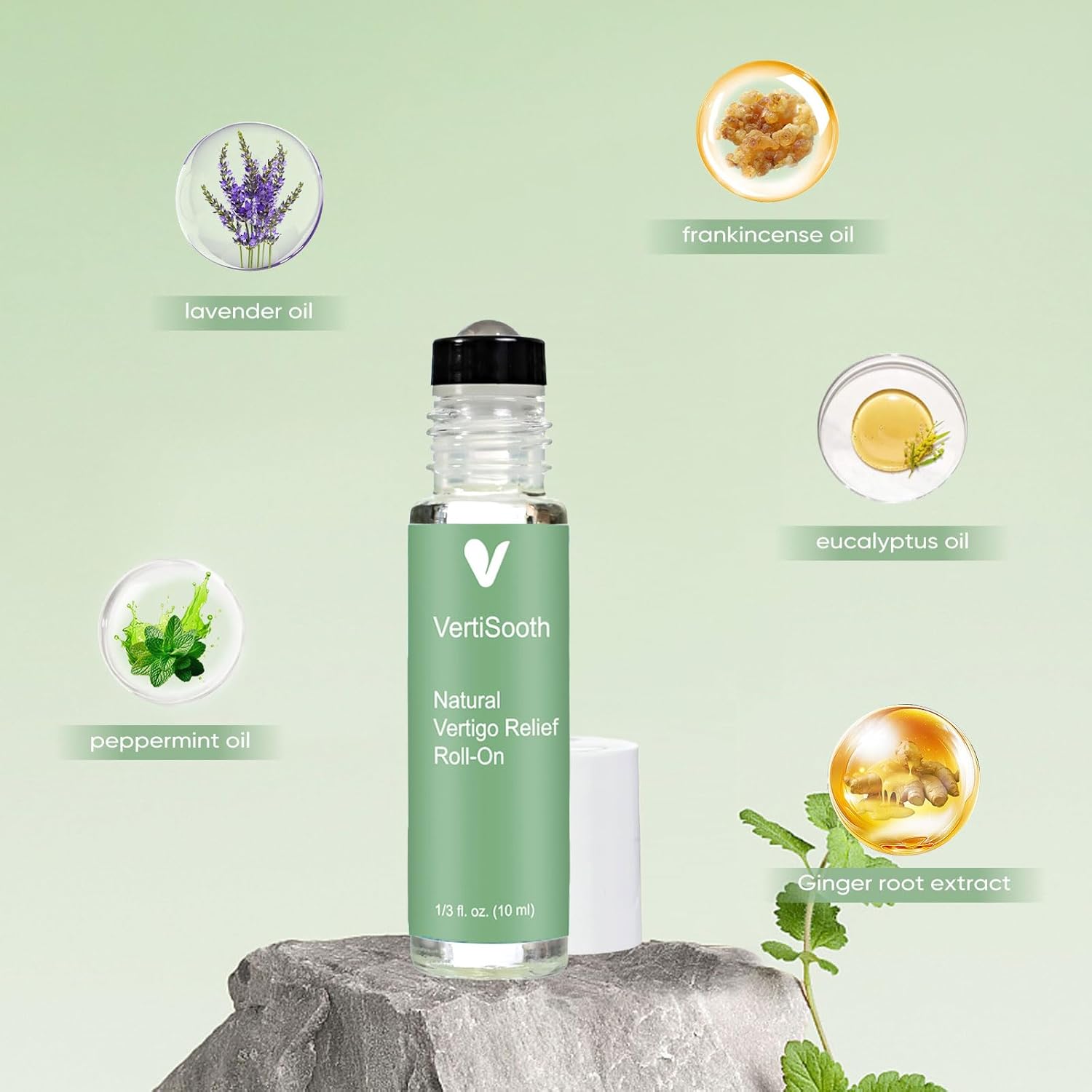 Anti-Dizzy Roll-On, Vertisoothe Roller, Natural Roll-On Vertigo Relief, Natural Ingredients Can Quickly Acting (2)