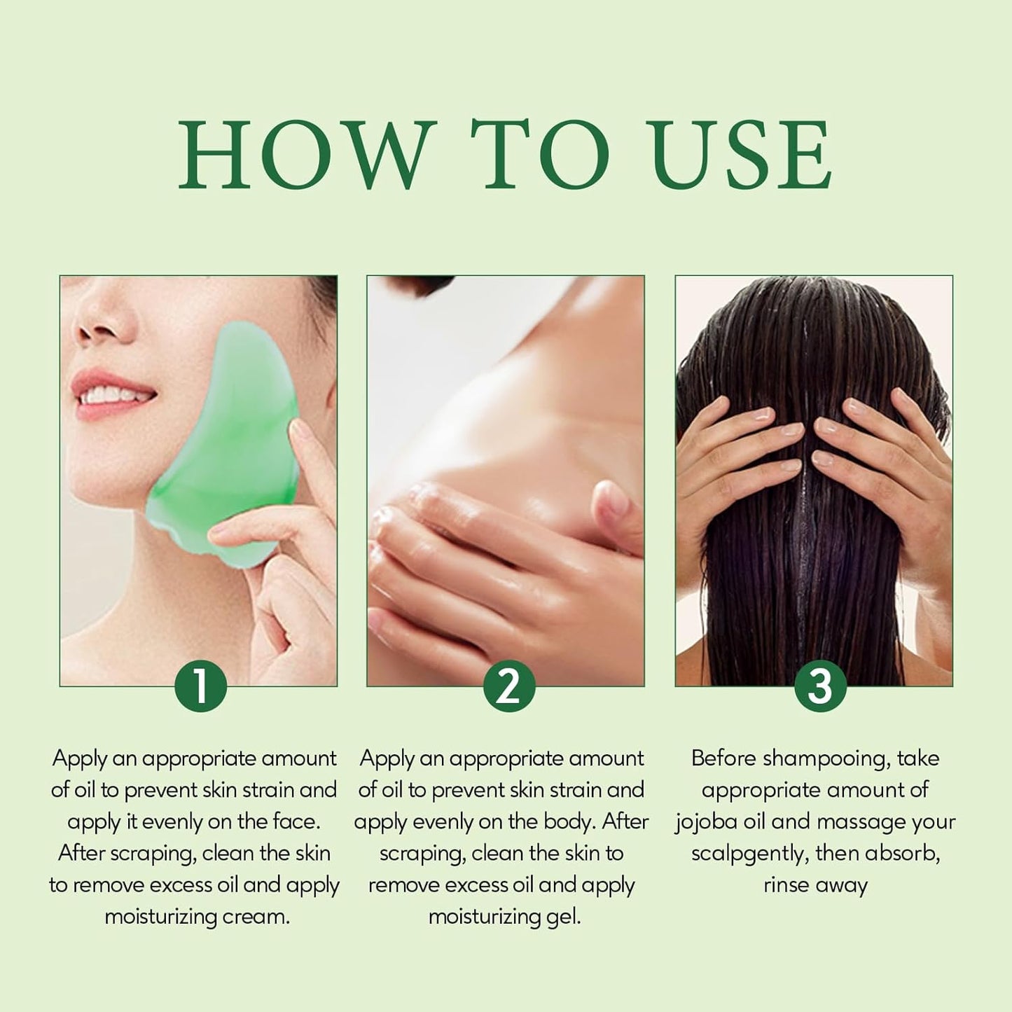 Yeokoe Jojoba Oil Pure Cold Pressed Unrefined Gua Sha for Healthier hair Smoother skin Base Carrier Moisturizing Oil 3.52oz 100ml