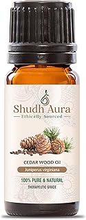 Cedarwood Essential Oil | 100% Pure, Natural & Undiluted | Premium Therapeutic Grade Oils for Aromatherapy & Diffuser (1000ML)