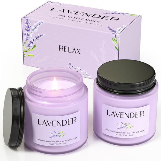 Lavender Candle