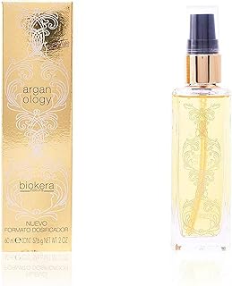 SALERM - Argan Oil Hair Serum - Biokera Arganology - 60 ml - for Very Dry and Damaged Hair - Nutrition and Shine - Revitalizes Hair - Extra Hydration