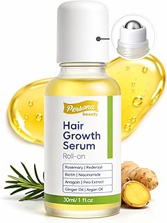 Hair Growth Serum Roll On, Scalp Roller Serum with Precision Applicator for Men and Women, Non-Greasy Formula, Supports Healthier Looking Hair, Targets Thin Edges, Bald Spots & Weak Roots 30ml