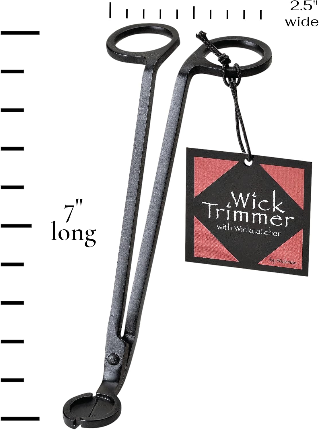 Wickman Candle Wick Trimmer, Matte Black
