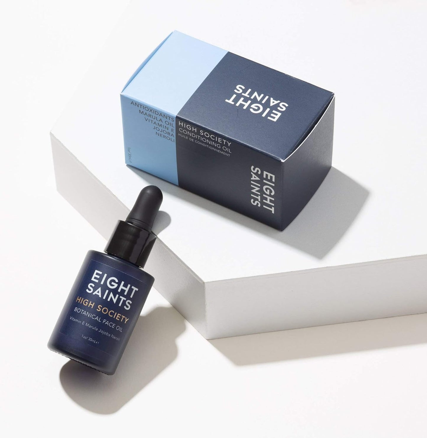 Eight Saints High Society Botanical Face Oil, Anti Aging Facial Oil with Neroli Oil, Marula Oil, and Jojoba Oil, 1 Ounce