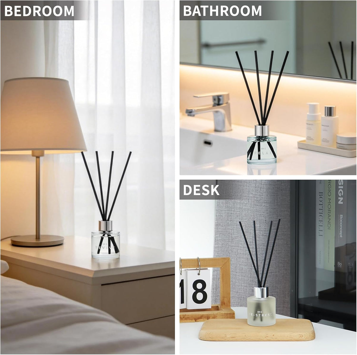 3 Pack Fragrance Reed Diffuser