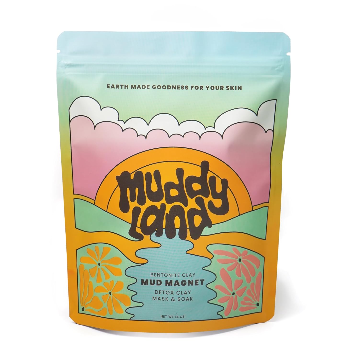 Bentonite Clay Detox Mud Bath Soak & Full Body Mud Mask - Magnetic Clay Bath with Epsom Salt, Gift for Her - Mud Magnet