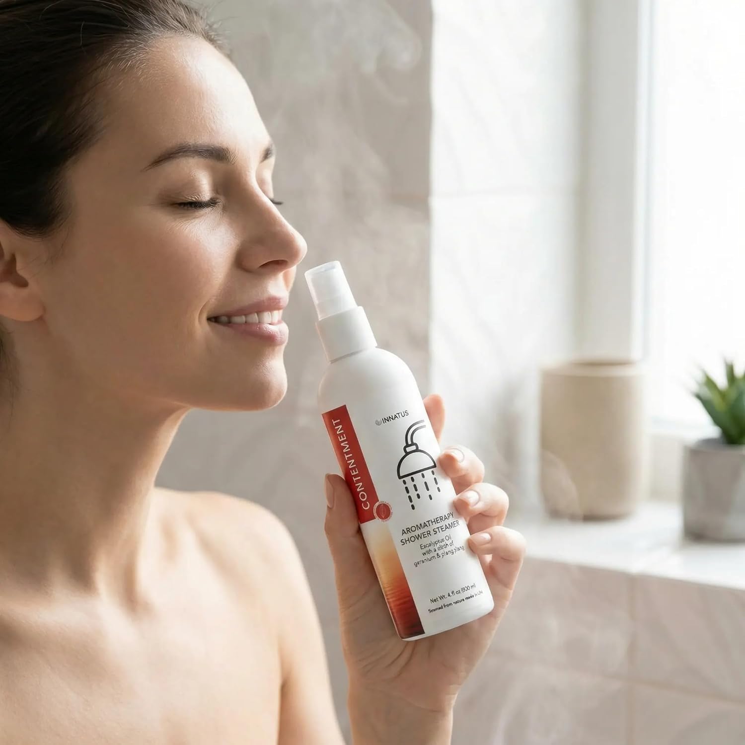 Soothing Eucalyptus Shower Spray – 4oz Aromatherapy Shower Steamer Mist for a Spa-Like Experience – Relieves Stress & Elevates Your Shower – All-Natural Essential Oils (Ylang Ylang)