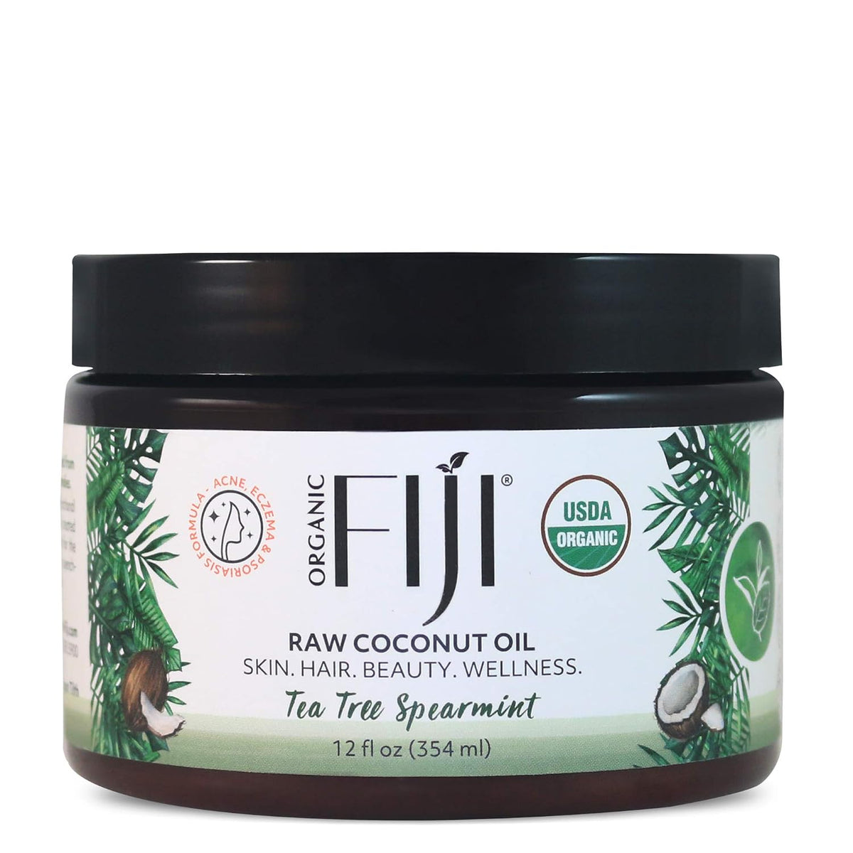 Organic Fiji Raw Cold Pressed Coconut Oil for Hair