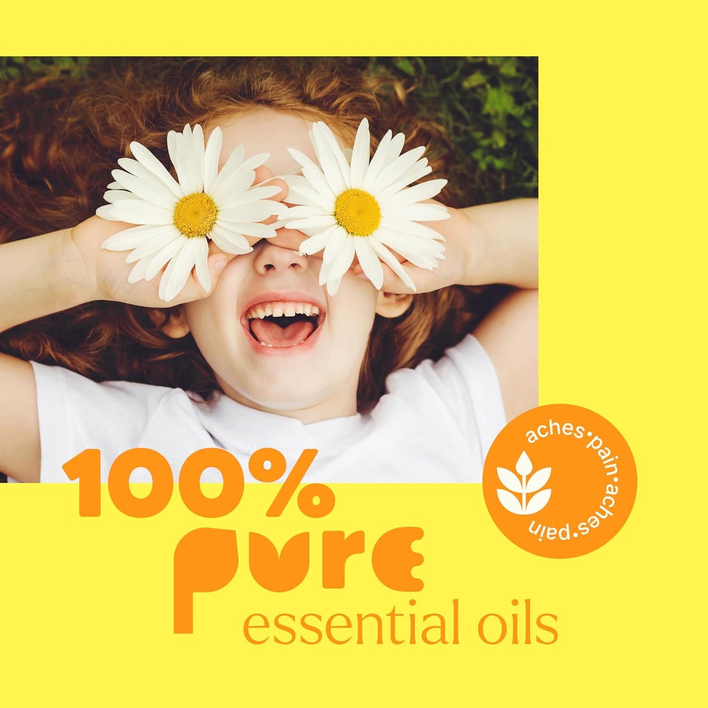 Plant Therapy Kids Grow Ease Essential Oil Roll-On 30 mL (1 oz), Growing Pains Relief for Kids, Muscle Aches & Leg Cramps, KidSafe, Pre-Diluted Essential Oil Blend