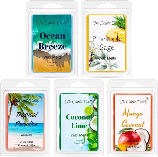 The Candle Daddy Scents of Summer 5-Pack Wax Melts
