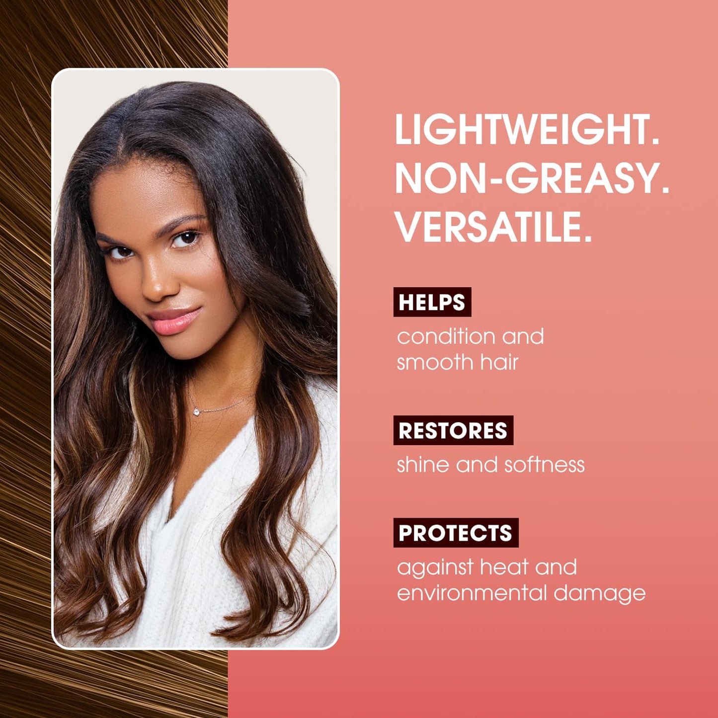 One 'n Only Argan Hair Oil, Lightweight, Non-Greasy Formula for All Types of Natural Hair, Wigs and Extensions. Adds Shine, Helps Tame Frizz 60 ml (2 oz) Convenient Travel