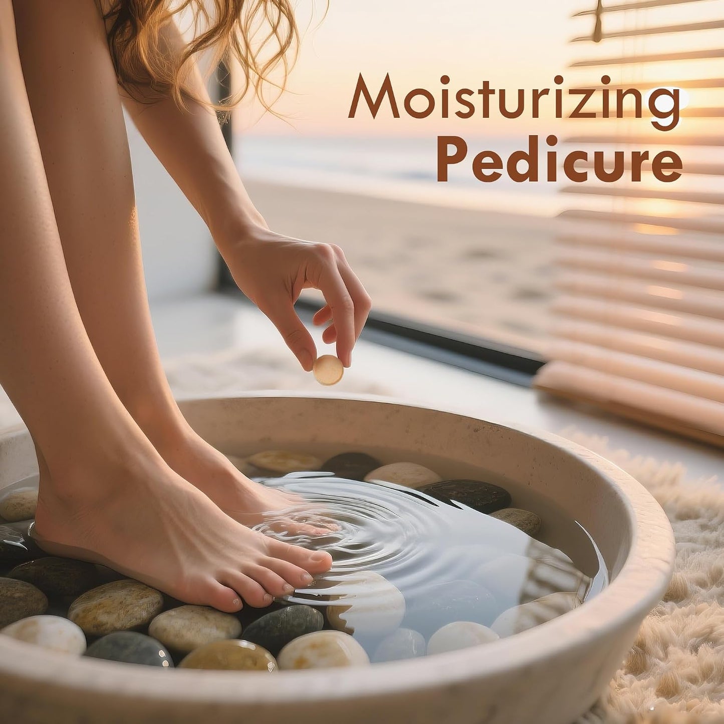 NOVAL Pedicure Spa Tablet - Fast Dissolving, Gentle & Portable Foot Soak for Softening Calluses & Hydrating Skin, Tiny Travel Size, Pineapple Scent