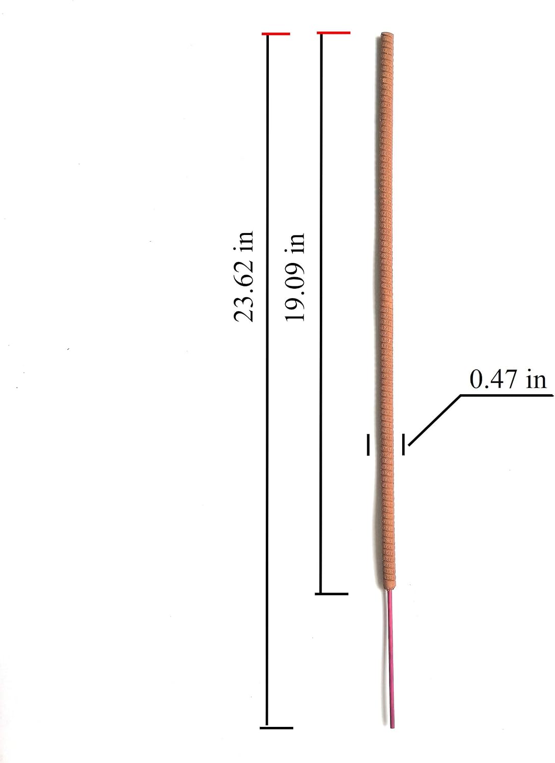 EngooBoly 23.6"(60CM) Big Long Sandalwood Incense Sticks Burns for Approx 12hours 15 Pack for The Spring Festival