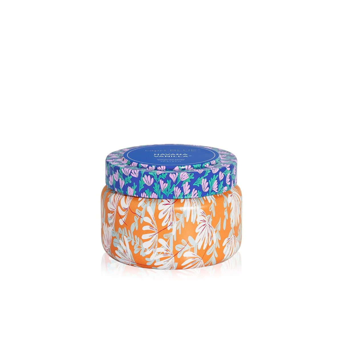 Capri Blue Scented Candles for Women & Men - Pattern Play Travel Tin Small Candles - Soy Wax Blend - Luxury Home Decor with