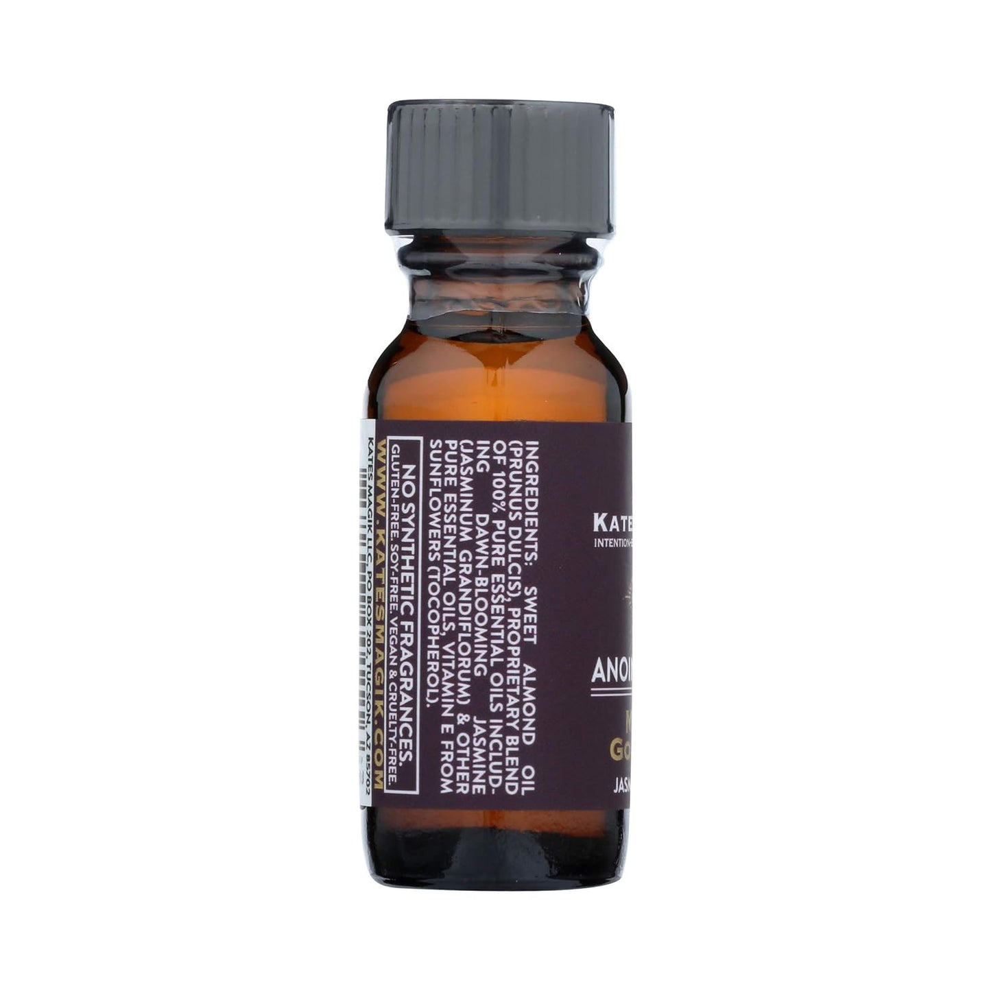 Moon Goddess Anointing Oil 100% Pure Essential Oil Jasmine Blend Uplifiting and Yet Calming and Sensual for Heart and Sacral Chakras