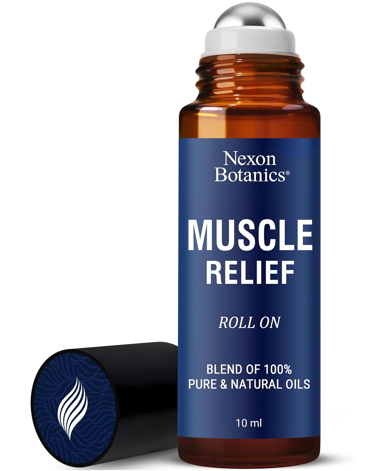 Muscle Relief Essential Oil Roll-On 10 ml - Pure & Natural Prediluted Blend for Sore Muscles