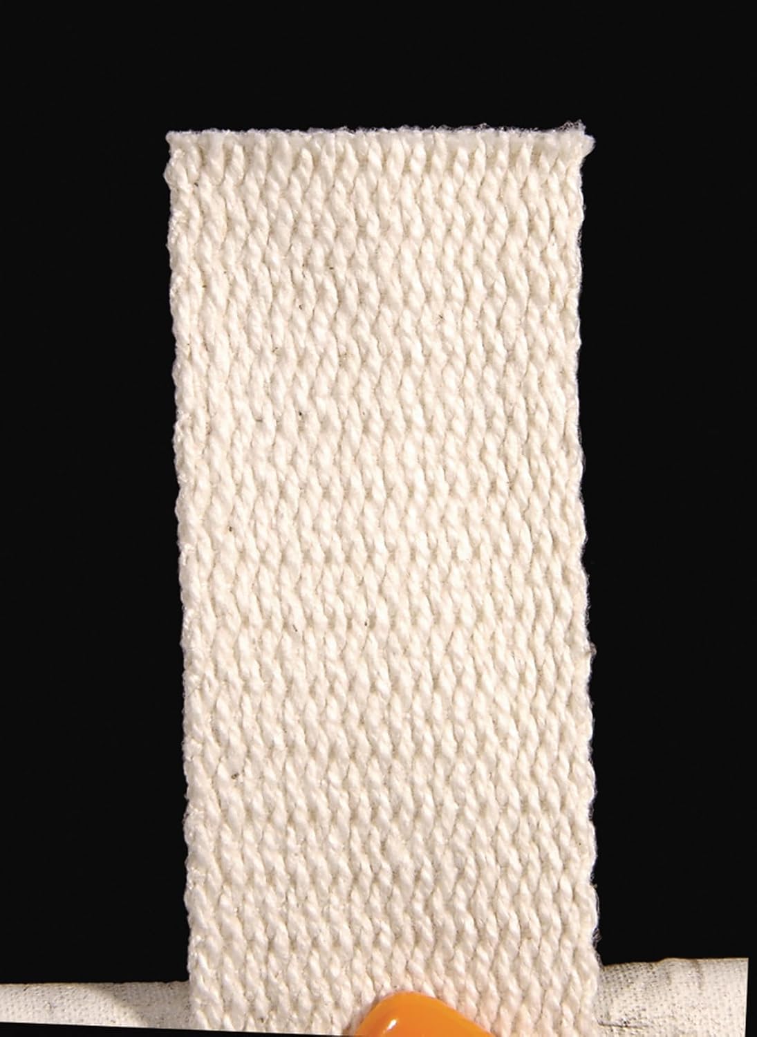 B&P Lamp® 1 1/2" x 8" Long Wick for No. 3 Burners #3 Wick, 100% Cotton, Flat