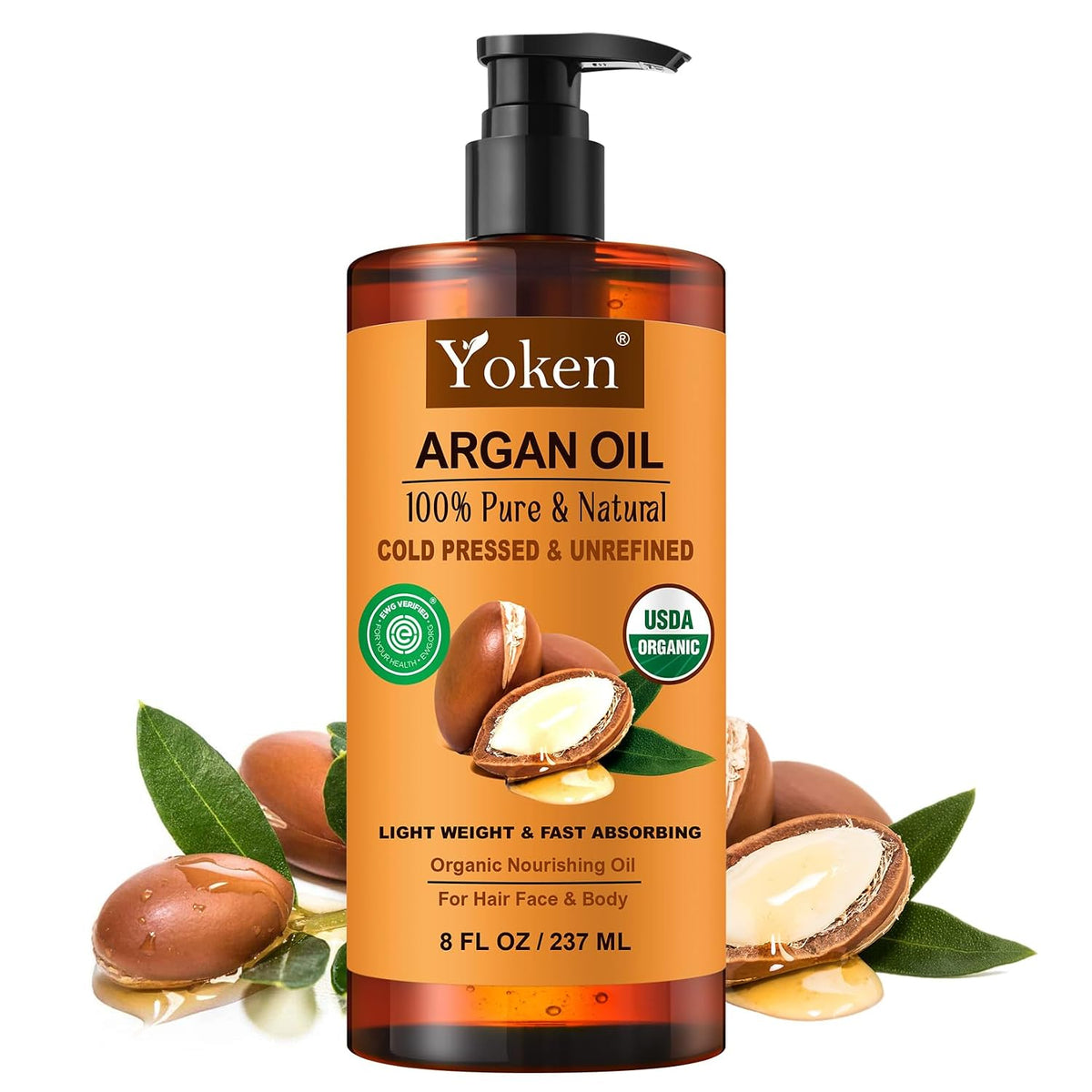 Yoken USDA Argan Oil 8oz