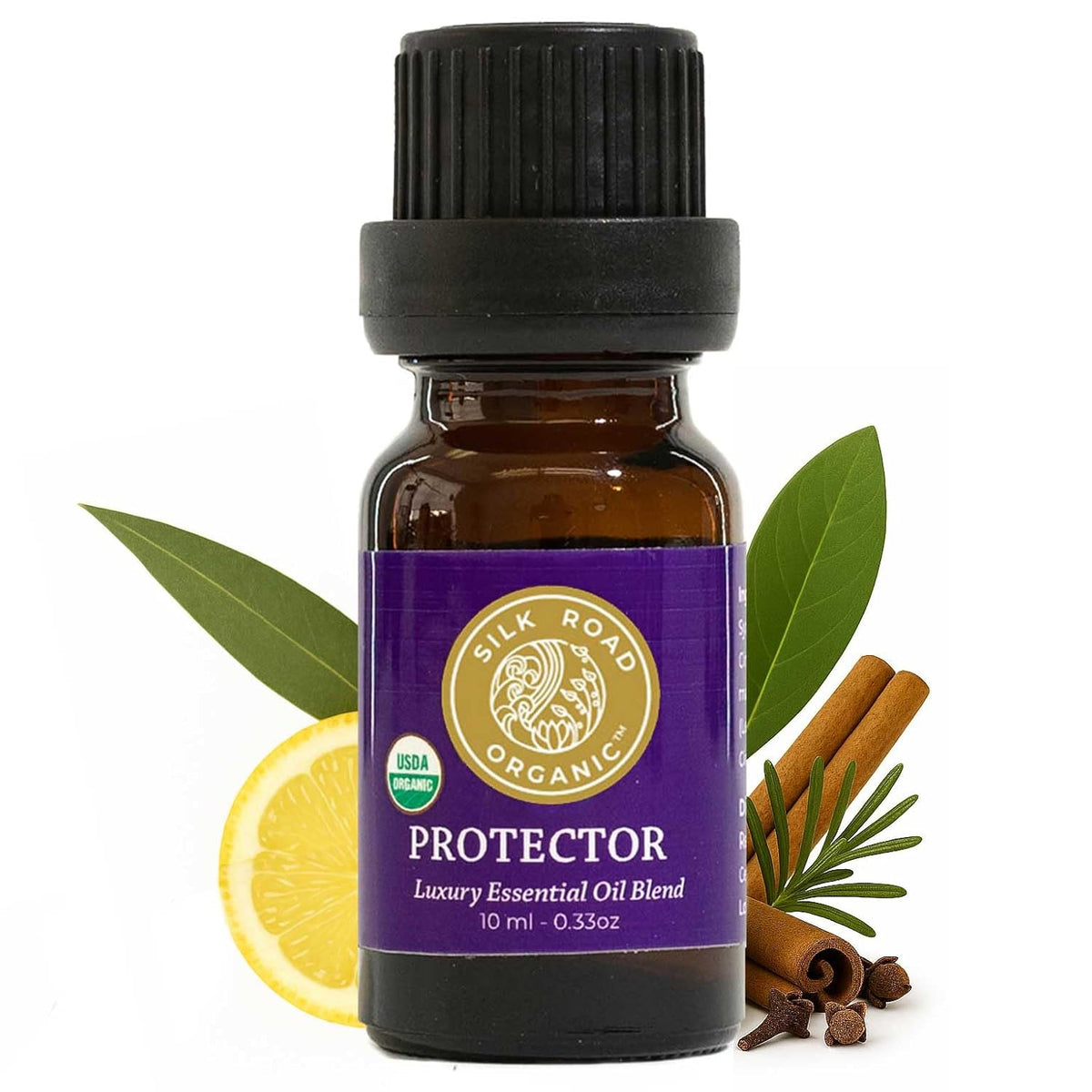 Silk Road Organic Protector - Thieves Essential Oil Purifying Immunity Blend