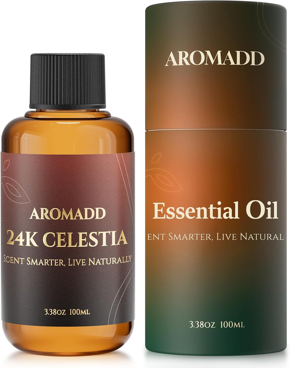 AROMADD AROMADD 24K Celestia Hotel Diffuser Oil Inspired by Luxury Hotel Collection Scent, Premium Fragrance Oil for Waterless, Cold Air & HVAC Diffusers, Long-Lasting Home Scent, 3.38 fl oz (100 mL)