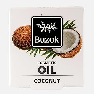 Coconut Oil – Cosmetic Carrier Oil for Skin Care, Massage & DIY Beauty Use – Solid Oil That Melts with Warmth – For External Cosmetic Use
