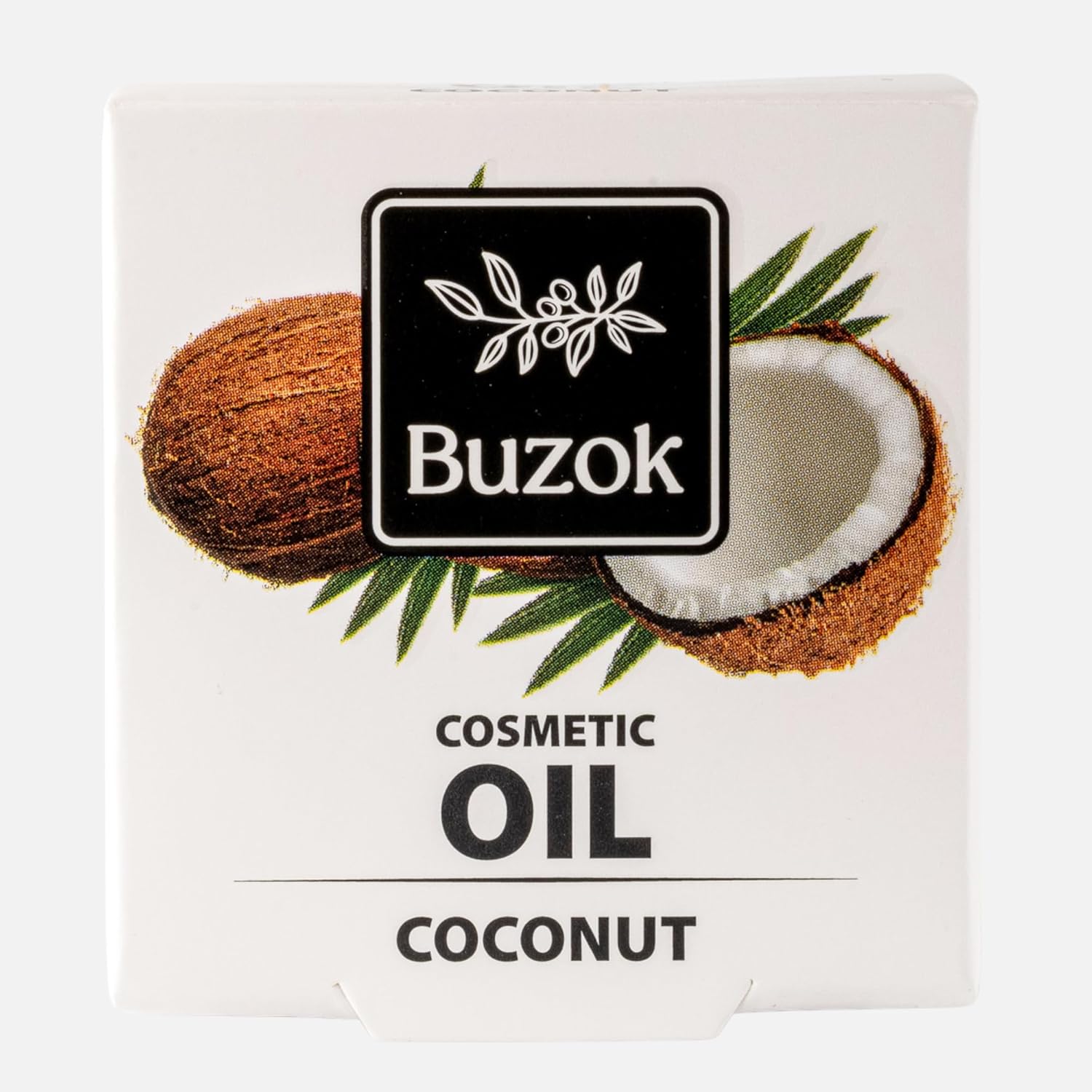 Coconut Oil – Cosmetic Carrier Oil for Skin Care, Massage & DIY Beauty Use – Solid Oil That Melts with Warmth – For External Cosmetic Use
