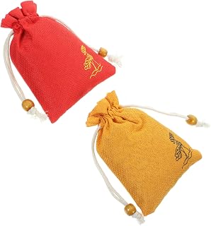 ARTIBETTER Natural Sachets 2pcs, Wardrobe Air Freshener Bags with Dried Flowers, Closet Drawers Freshener for Home Fragrance Random Color