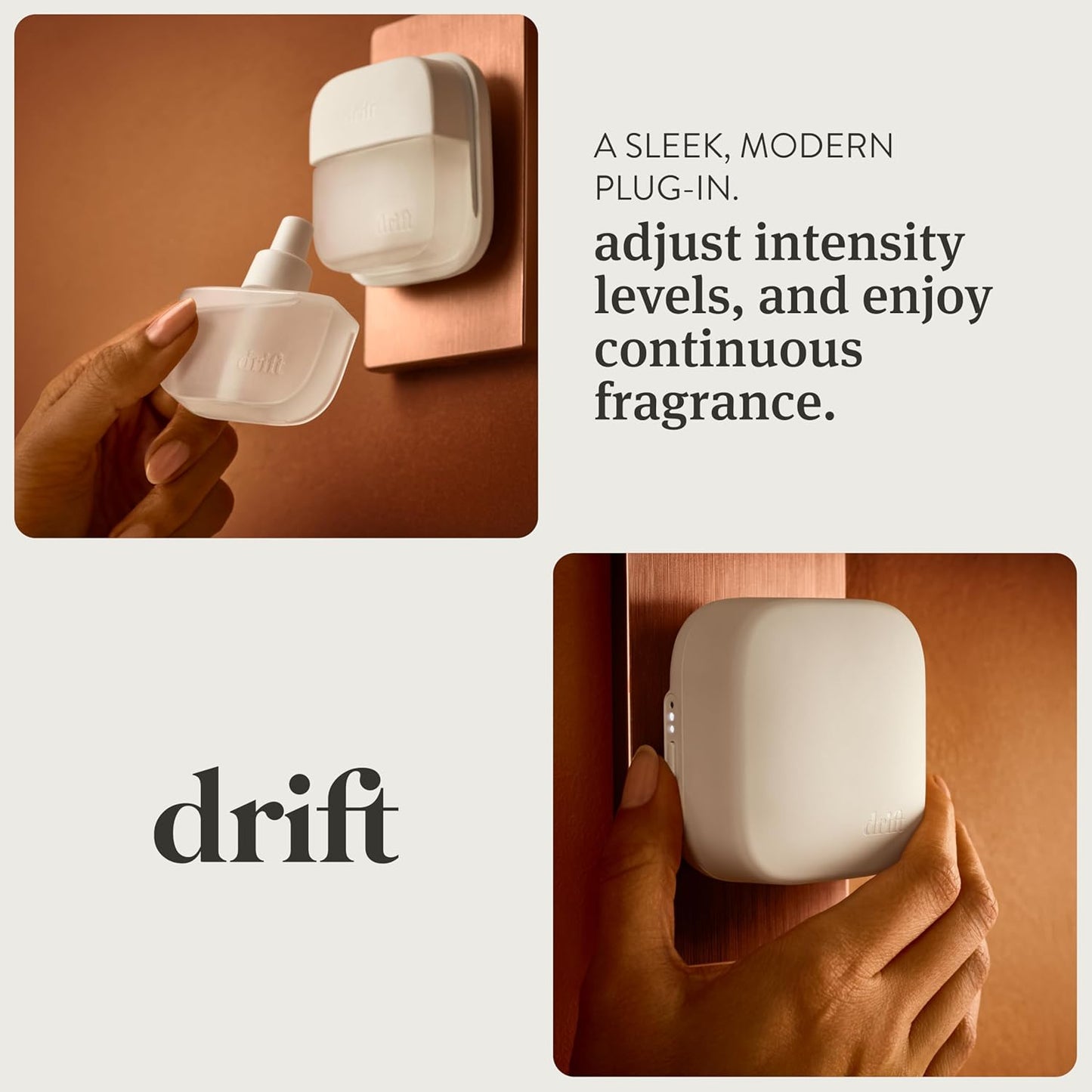 Drift Home Scent Diffuser Refills in Wild Lavender (2 Refills) - Adjustable and Long Lasting Diffuser Aroma - Clean Ingredients, Pet Safe