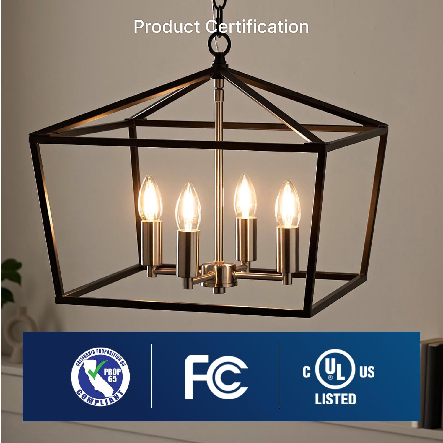 FLSNT B11 E26 Base LED Candelabra Light Bulbs 60W Equivalent, Dimmable, LED Candle Light Bulbs, 2700K Soft White, 12 Pack UL,CA65 Listed.