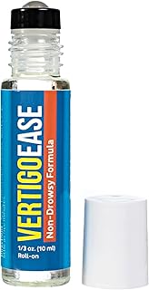 Basic Vigor Vertigo Ease Roll-On (10ml) - Natural & Fast-Acting Vertigo and Dizziness Support with Lavender, Ginger, Frankincense & Essential Oils - Combat Travel Sickness