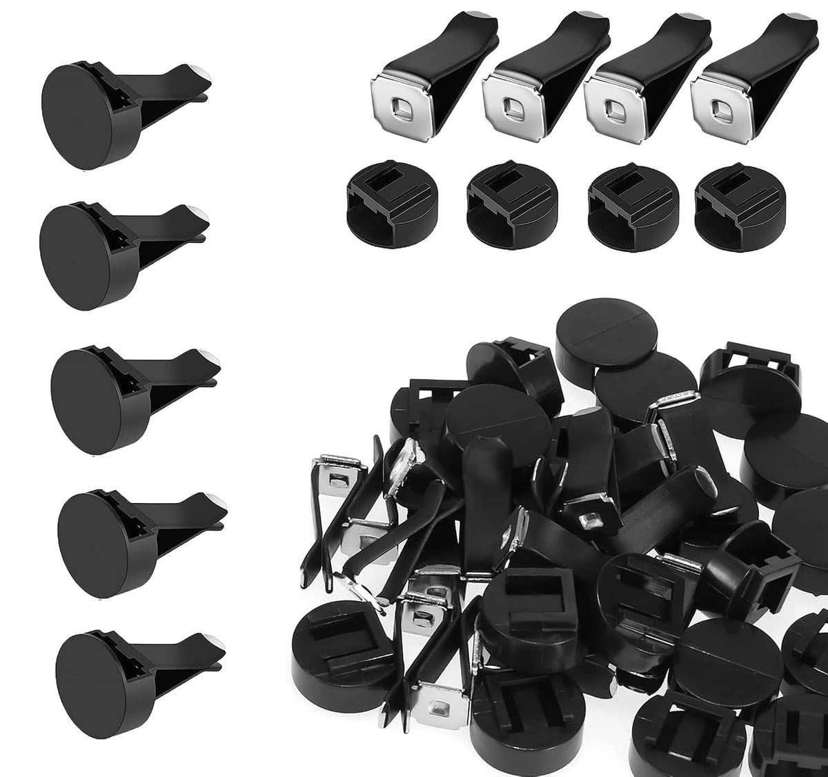 Car Air Vent Clips with Slot Head，Air Freshener Clip Auto Fragrance Pads replacement clips DIY Decorations for Office Home