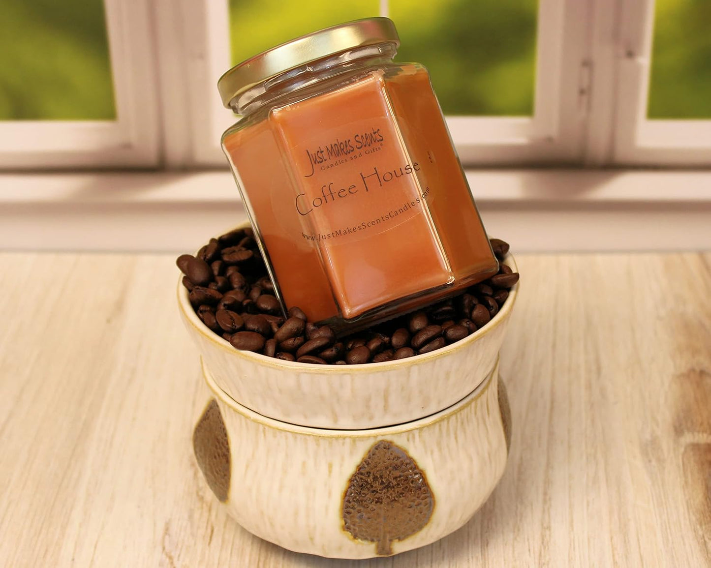 Coffee House Scented Soy Blend Candle | Fresh Coffee Smell | Hand Poured in the USA