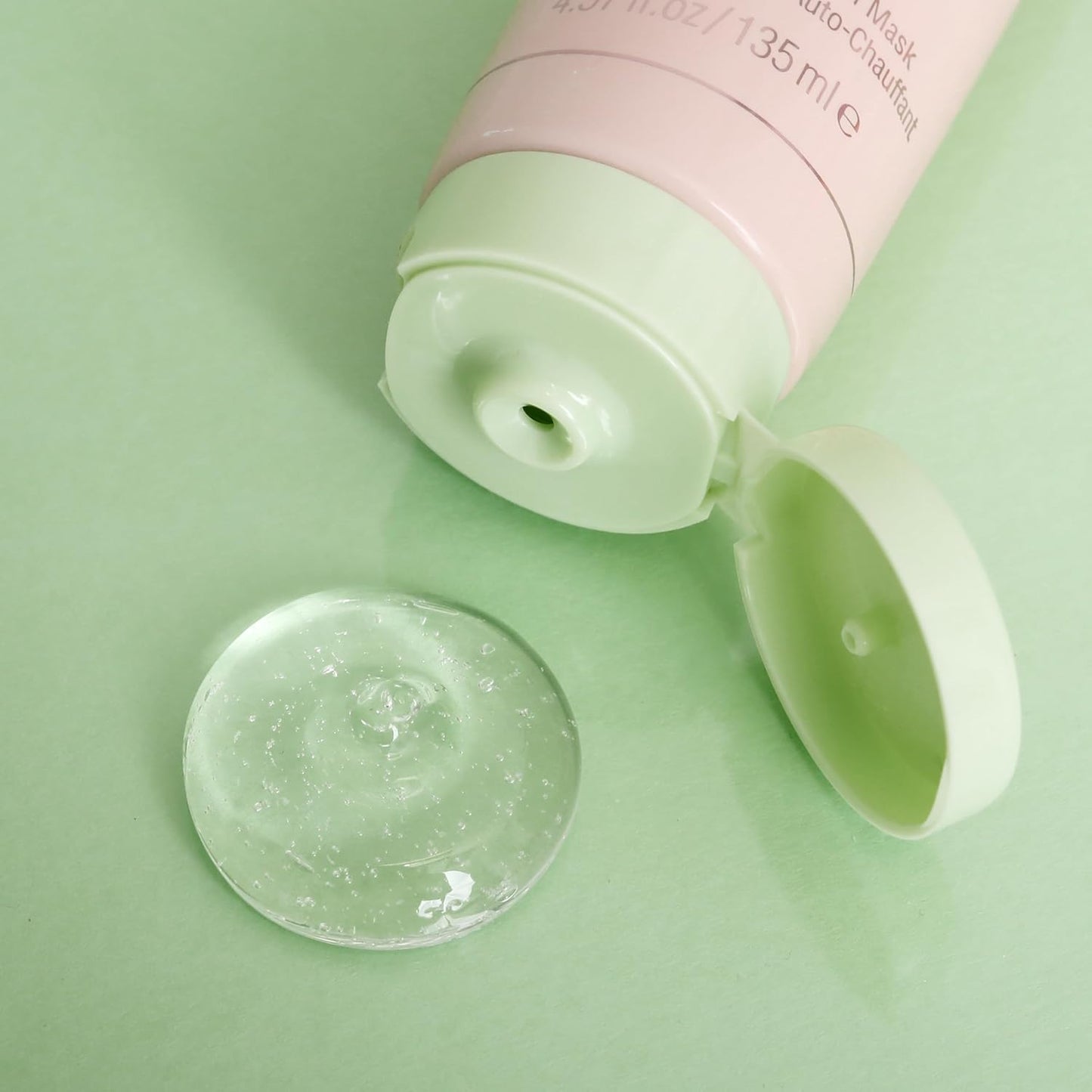 Pixi In-Shower Steam Facial | Gel-to Oil Cleanser for Radiant Skin | Deeply Nourishes, Softens & Tones | Self-heating for Use in Shower or Bath | 4.6 fl oz/ 135 ml