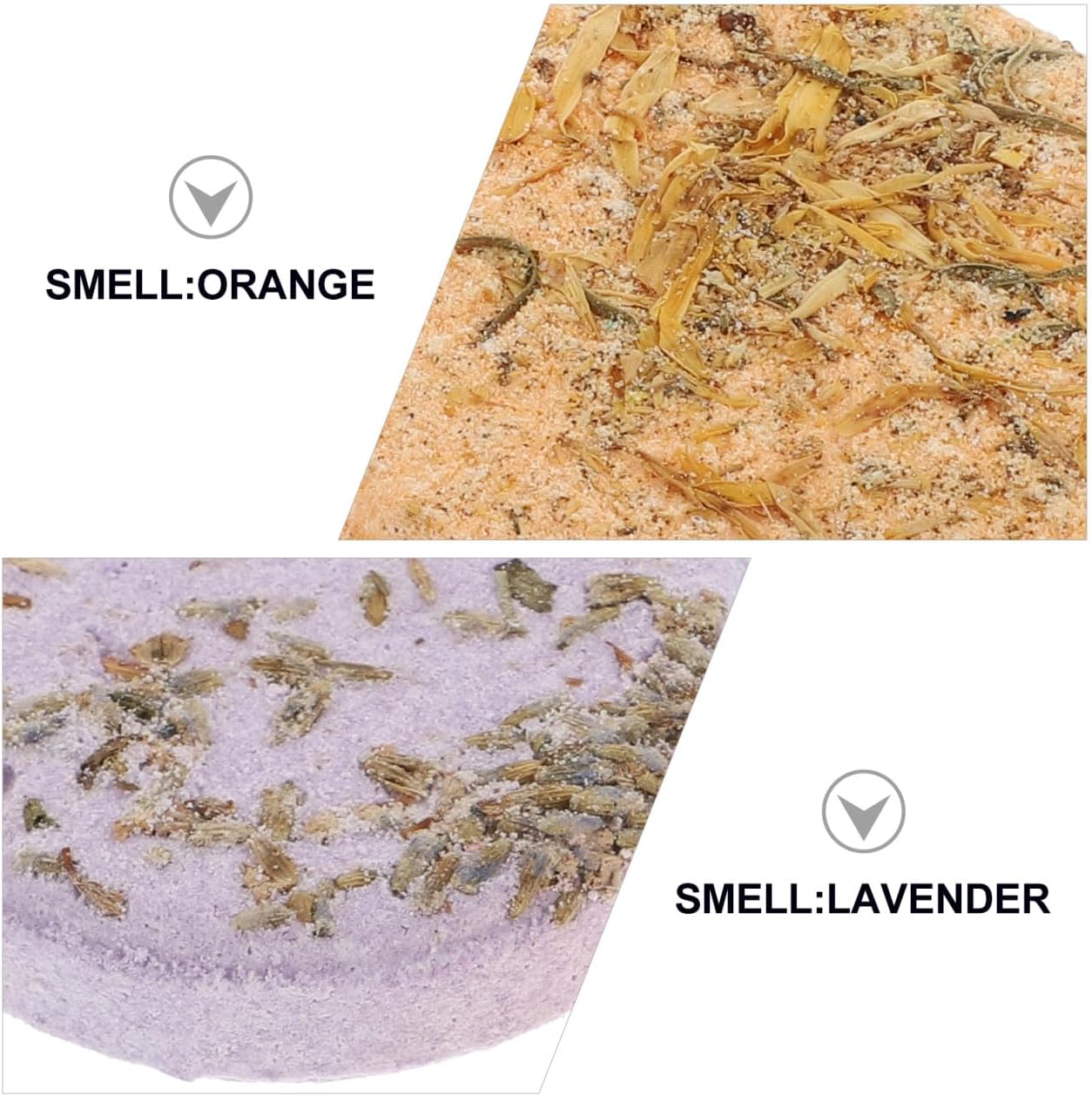 PartyKindom Aromatherapy Steam Sheets 6-Pack Shower Bombs for Relaxation Infused Bathing Steam Pieces Convenient Spa Supplies