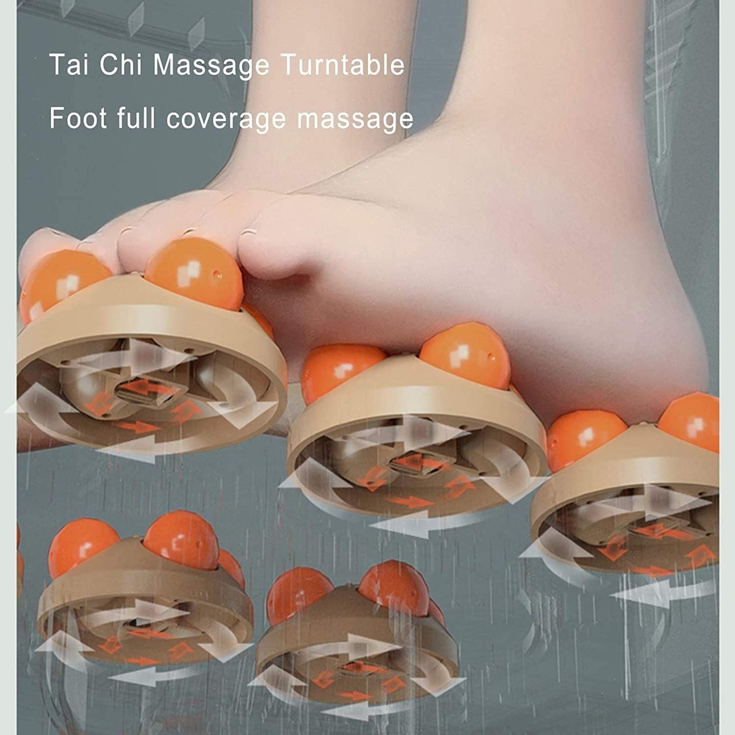 Motorized Foot Bath Spa Massager Feet Bath Spa with Heat and Massage 6 Massage Balls and Rollers with Acupuncture Points Bubble Surging for Feet Relief and Cleaning Timer Pedicure Stone