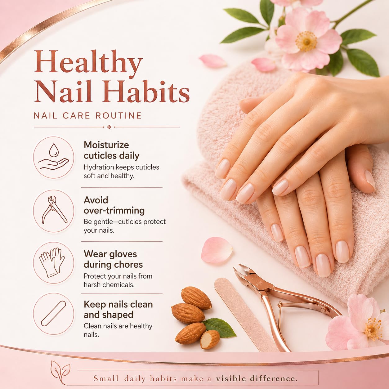 Nourishing Cuticle Oil enriched with Jojoba Oil, Vitamin E & Sweet Almond Oil. Manicurist's Choice for Healthy, Nourished Nails & Cuticles – 1 Fl Oz