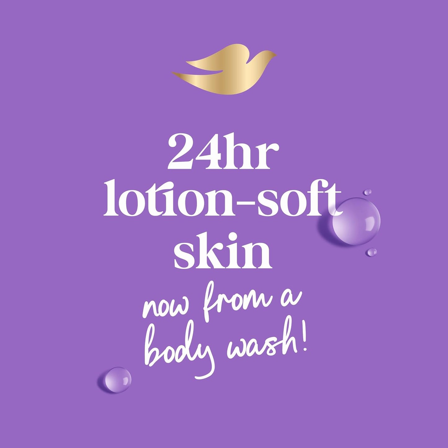 Dove 24hr Lotion Body Wash Relax Lavender Oil & Chamomile, 30.6 oz | Hydrating body wash with MicroMoisture and a calming lavender and chamomile scent