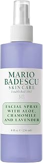 Mario Badescu Facial Spray with Aloe, Chamomile and Lavender for All Skin Types | Face Mist that Hydrates and Restores Balance & Brightness