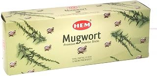 Hem Incense Sticks Mugwort Artemisa Mugwort 6 x 20 Sticks