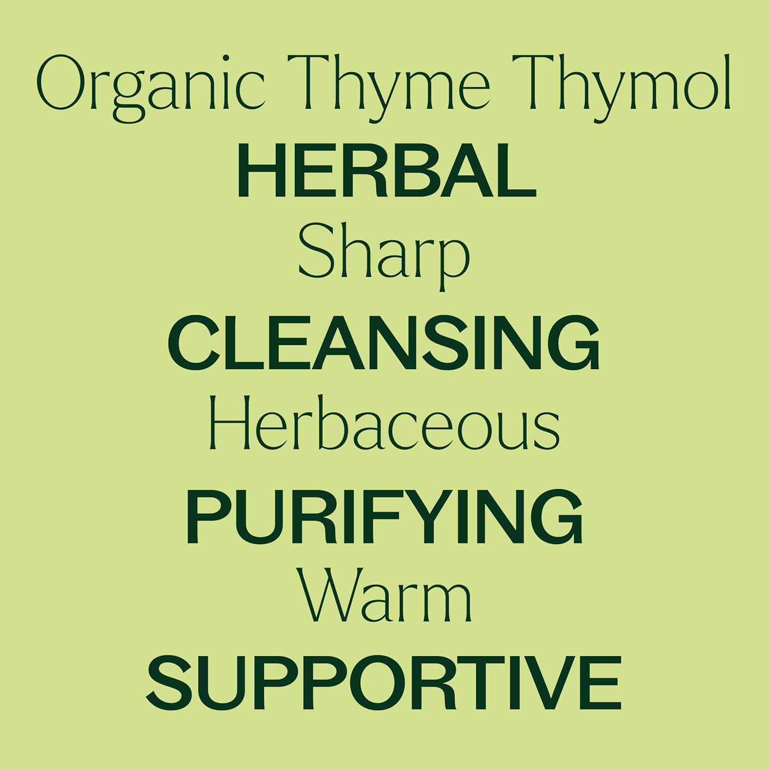 Plant Therapy Thyme Thymol Organic Essential Oil 10 mL (1/3 oz) 100% Pure, Undiluted, Powerful Warm-Herbaceous Scent