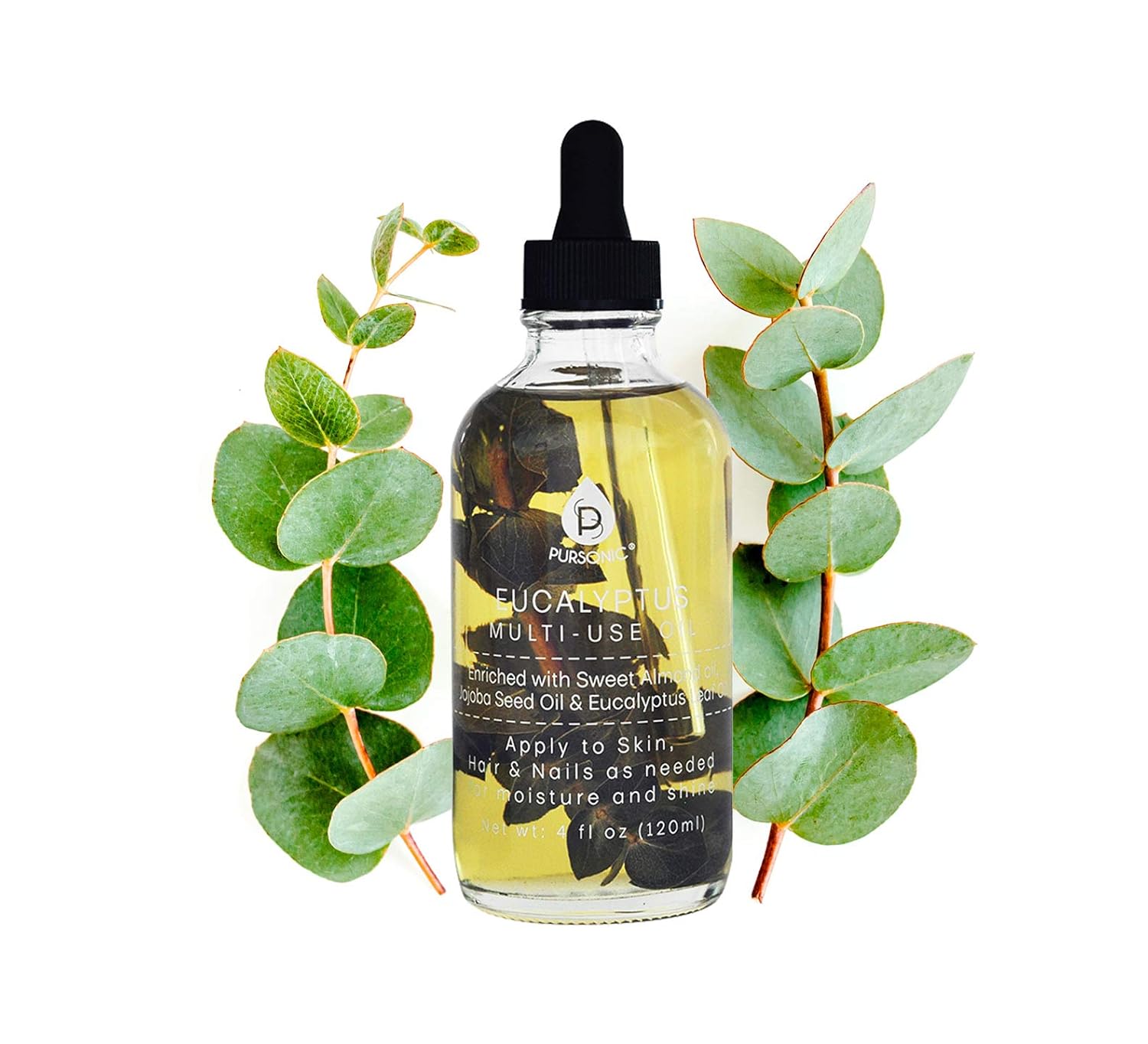 Pursonic Multi-Use Flower Body Oils (EUCALYPTUS)
