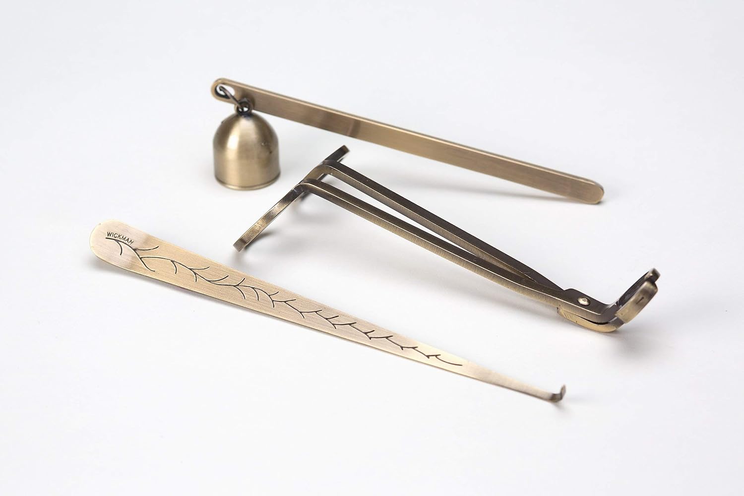 WICKMAN Wick Trimmer, Wick Dipper and Candle Snuffer Set