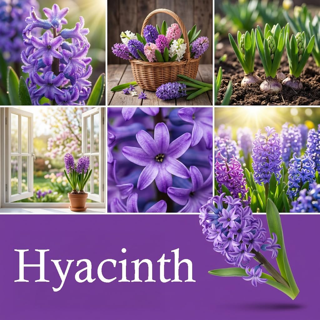 Hyacinth Strongly Scented Hand Poured Vegan Wax Melts, 12 Scented Wax Cubes, 6.4 Ounces in 2 x 6-Packs