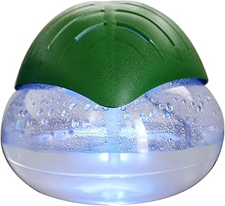 EcoGecko Green Leaf Air Revitalizer, Air Freshener, Room Aromatizer, Aroma and Essential Oil Diffuser with 10ML Lavender Oil