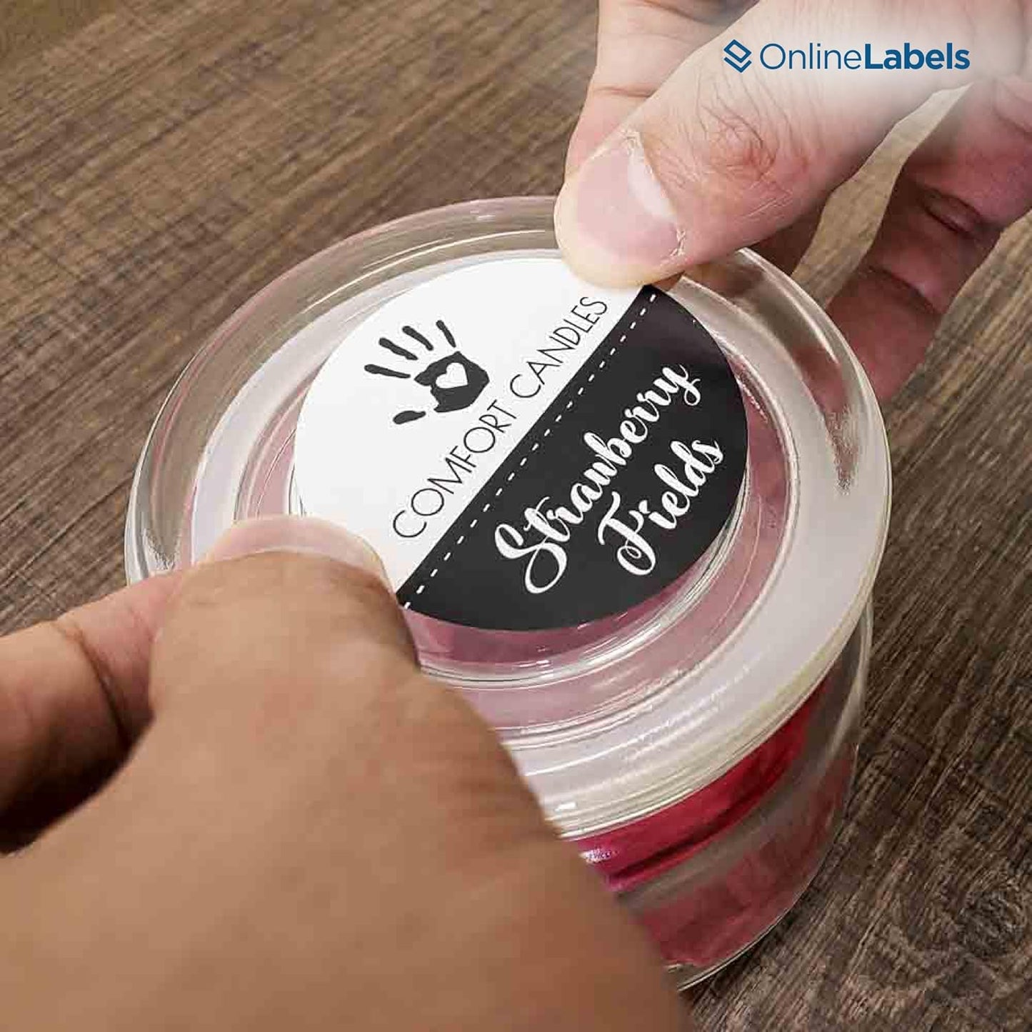 2" Round Labels - Permanent Adhesive, White Matte - Great for Candle and Jar Lids, Products, Favor Labels - Pack of 10,000 Circle Stickers, 500 Sheets - Inkjet/Laser Printers, OL5375WX, OnlineLabels