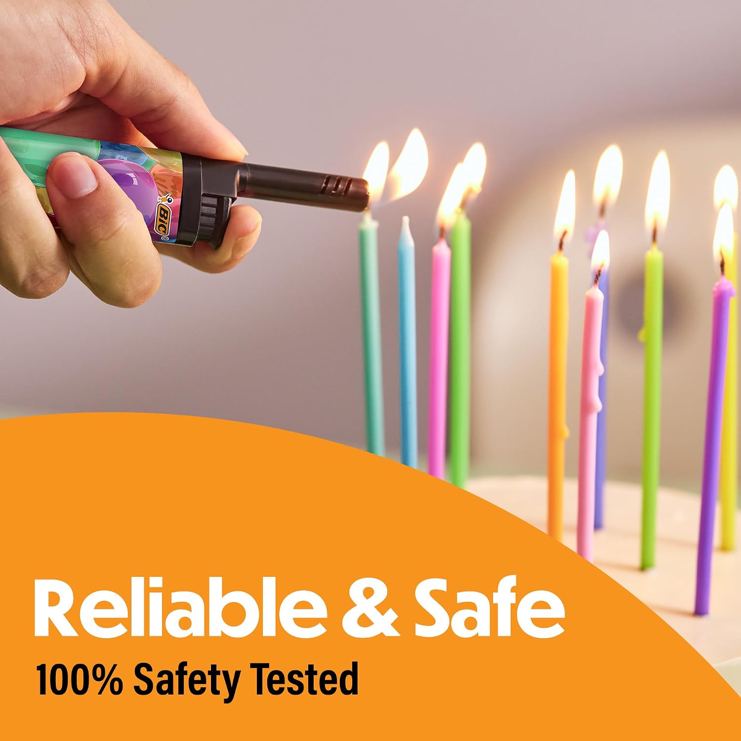 BIC EZ Reach Candle Lighter, The Ultimate Lighter with Extended Wand for Grills and Firepits