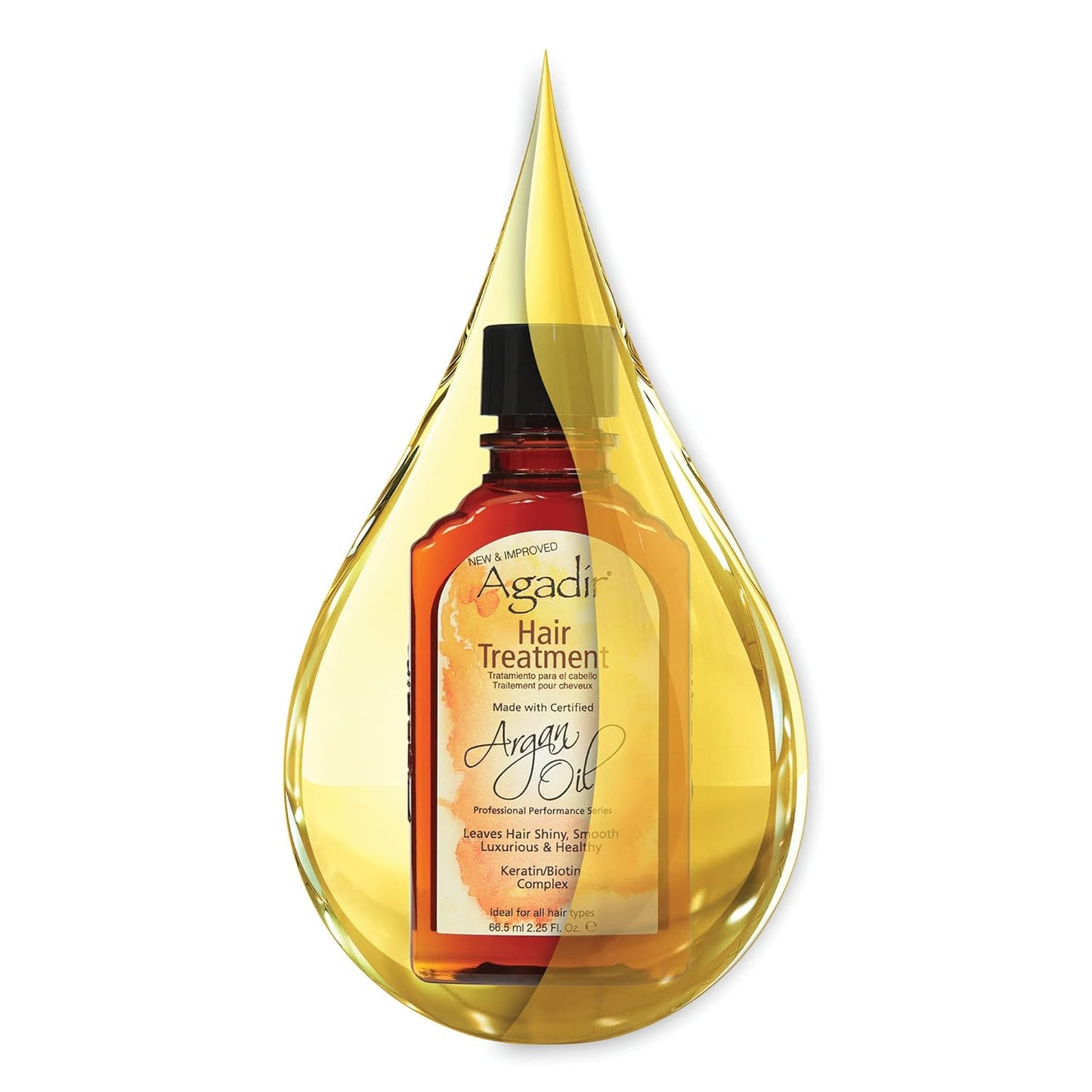 AGADIR Argan Oil Hair Treatment, 4 Fl Oz (Pack of 1)